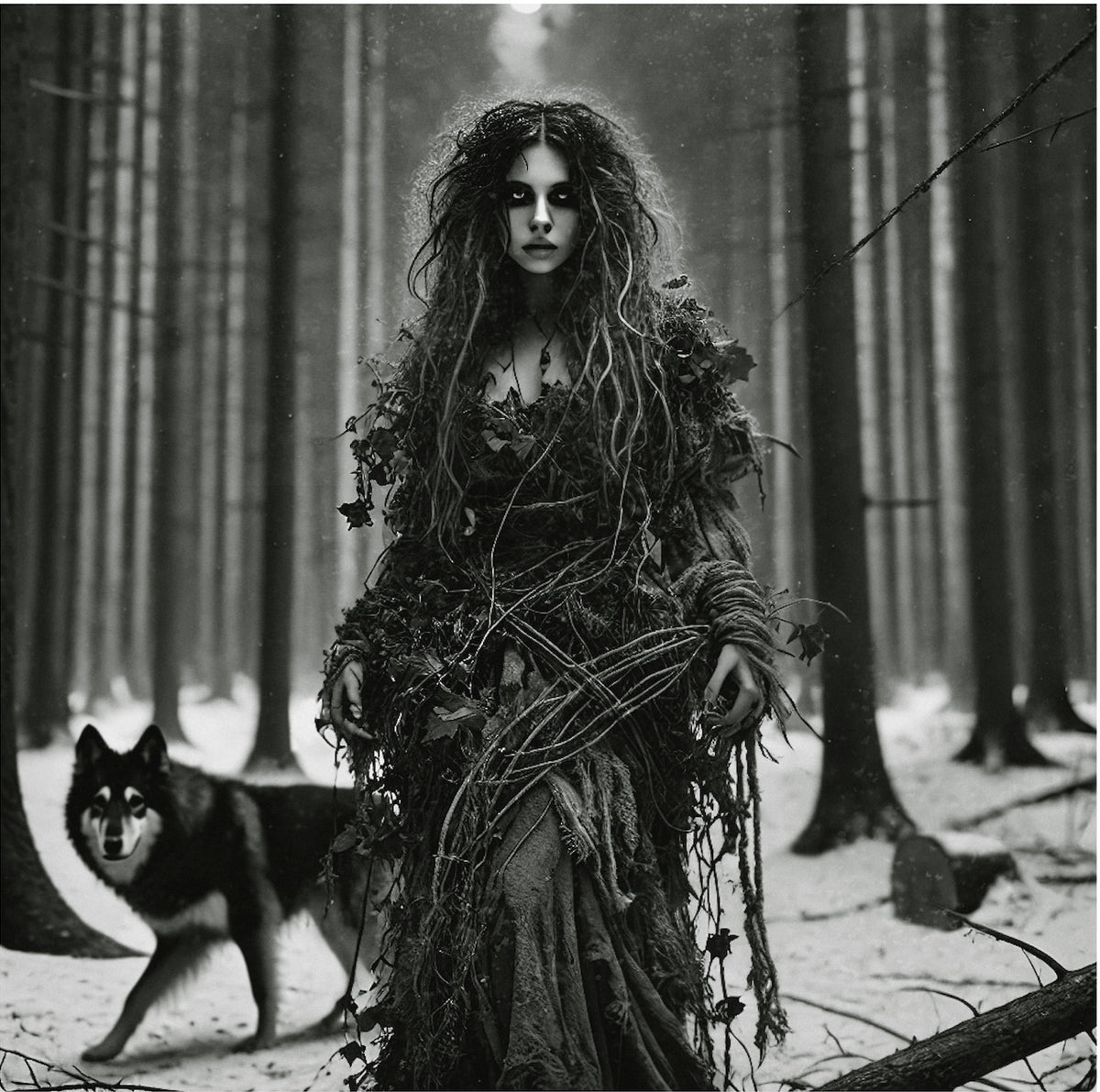 Winter Witch and Wolf