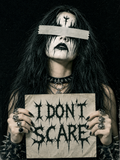 I DON'T SCARE - BLACK METAL GIRL