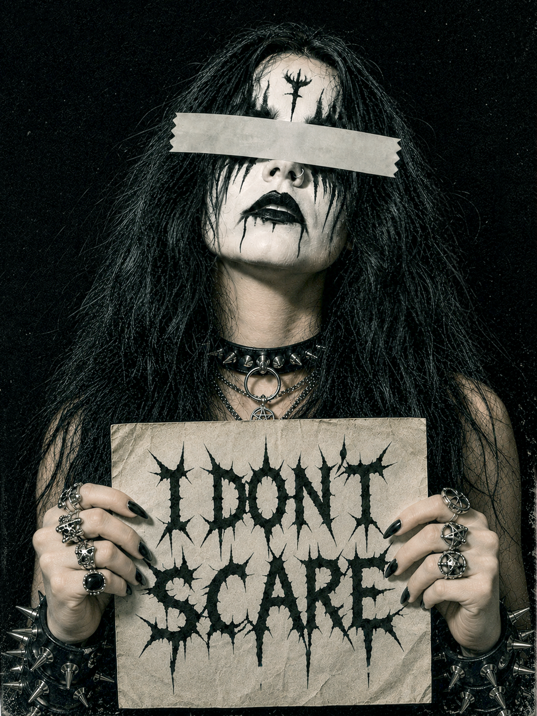 I DON'T SCARE - BLACK METAL GIRL