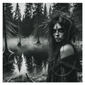 Pagan Girl By Lake