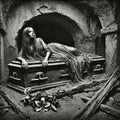 Female Vampire in the Catacombs